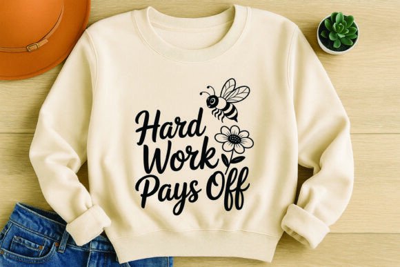 Bee Quote SVG T-Shirt Design for Crafts and Graphics