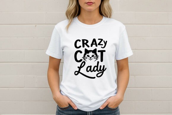 Crazy Cat Lady SVG for Crafts and Graphics