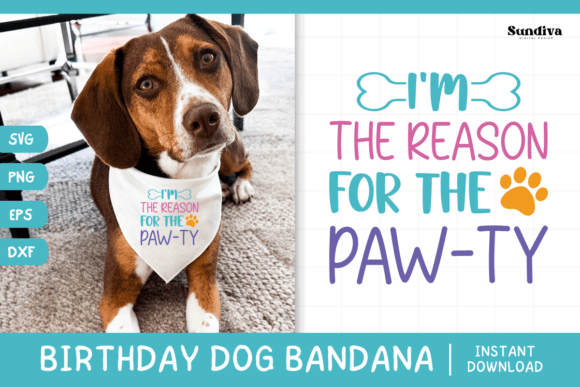 Cute Birthday Dog Bandana Quote SVG 11: A Designer's Review for Graphics & Crafts