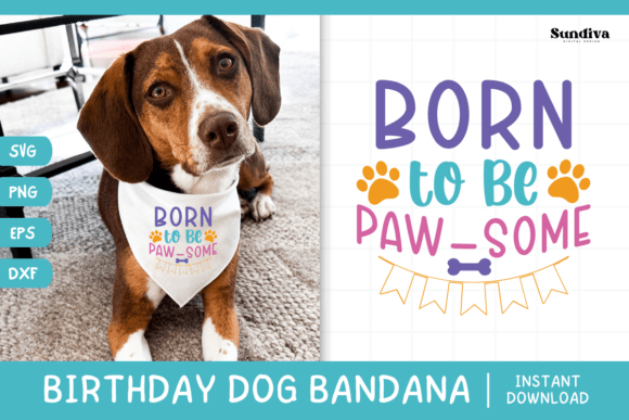 Cute Birthday Dog Bandana Quote SVG 16 Review