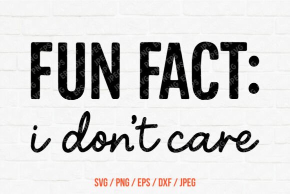 Fun Fact Quote SVG for Crafts and Graphics