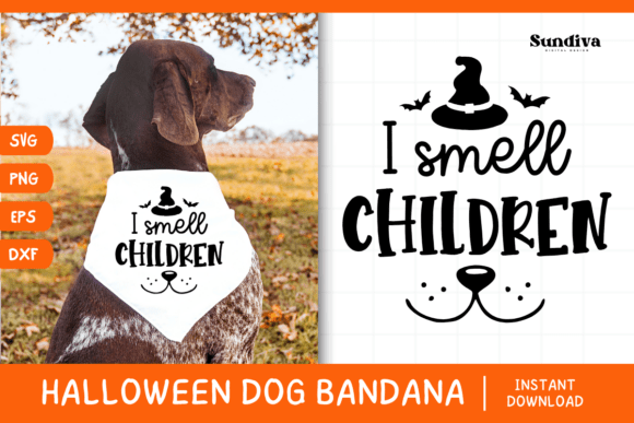 Funny Halloween Dog Bandana Quote SVG 16 for Crafts and Graphics