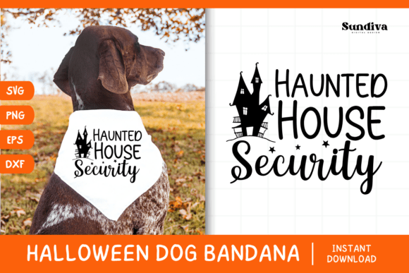 Funny Halloween Dog Bandana Quote SVG 20 for Crafts and Graphics
