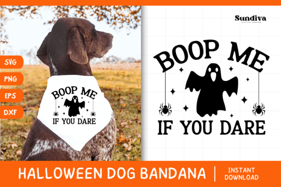 Funny Halloween Dog Bandana SVG Design Review