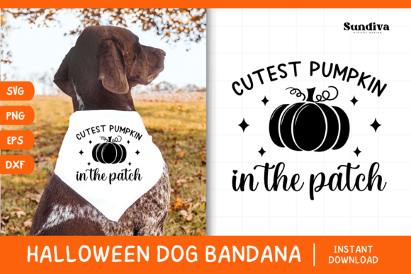 Funny Halloween Dog Bandana SVG Design Review