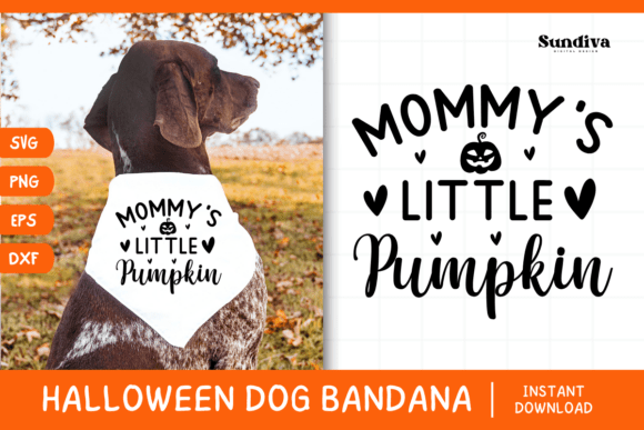 Funny Halloween Dog Bandana SVG Design Review