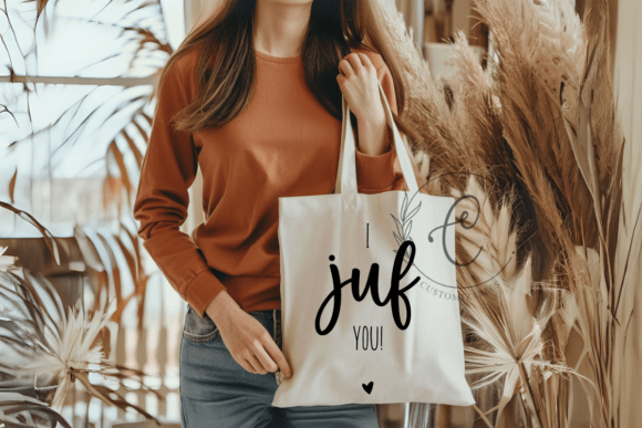 I Juf You Dutch Teacher Quote Svg for Graphics and Crafts