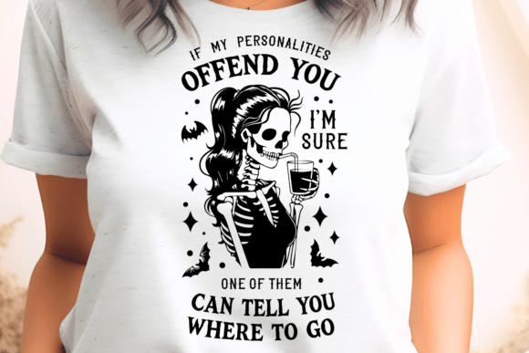 If My Personalities Offend You Quote SVG for Crafts and Graphics