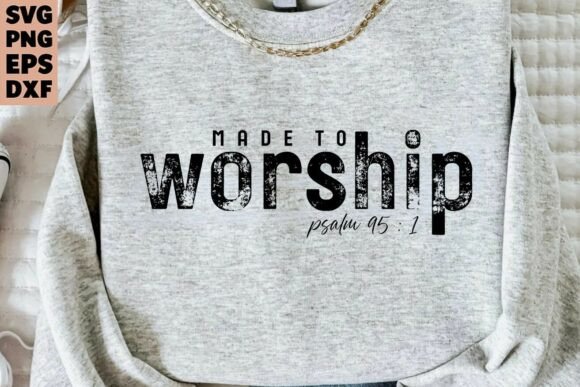 Worship Svg Png Christian Quote Graphics for Crafts
